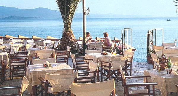 TRIENA (Triaina) Hotel - Molivos (Mithymna) MAIN BEACH, Lesvos